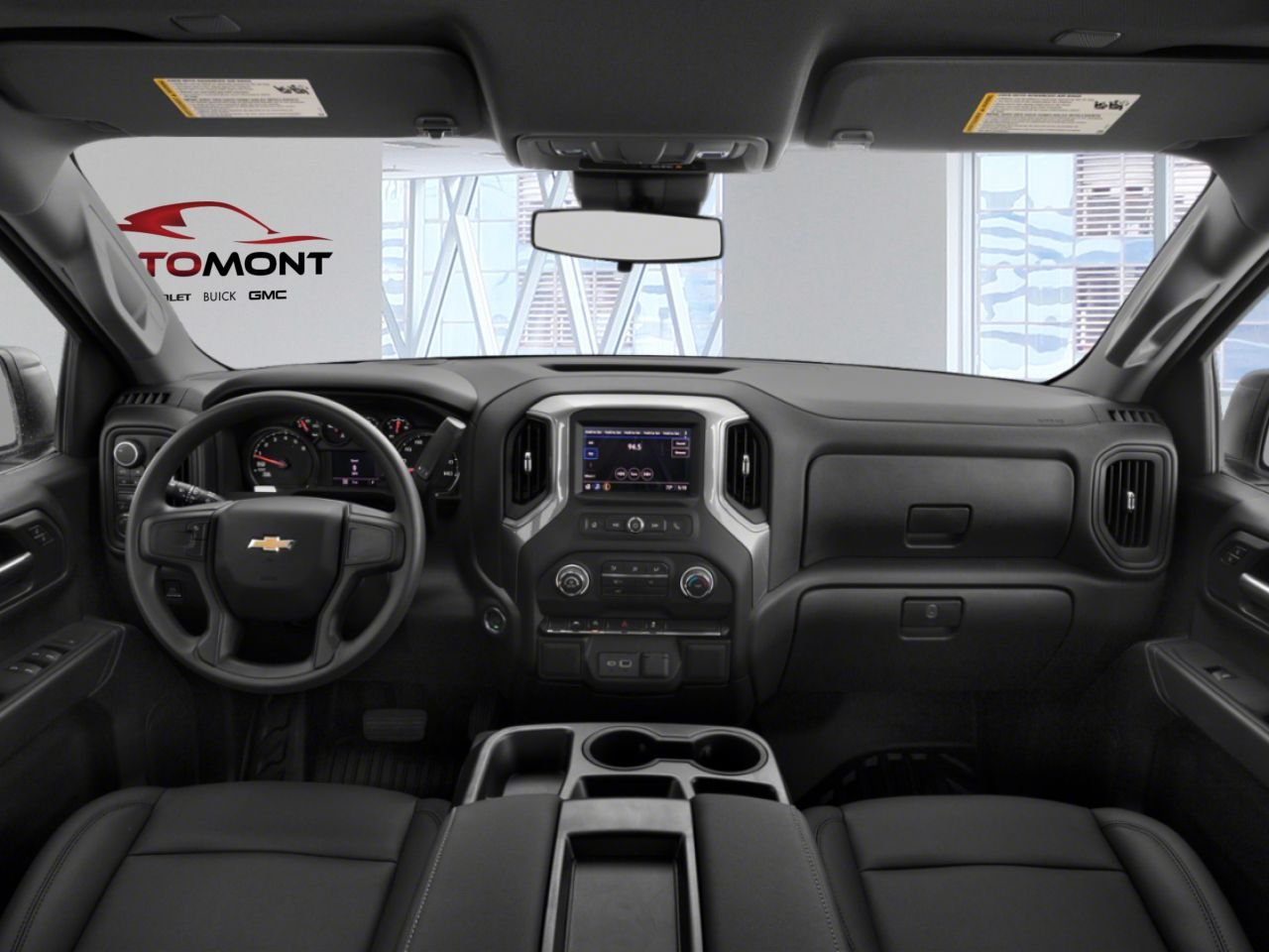 CHEVROLET Silverado 1500 K1500 SILVERADO CREW CAB RST STD/BOX (1SP) 2024 Blanc sommet Mont-Laurier - photo #7
