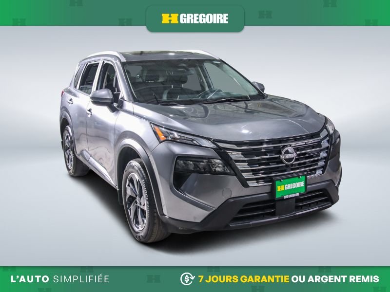 Nissan Rogue SV Moonroof AWD AUTO A/C MAGS TOIT CAM RECUL BLUET 2024 Gris