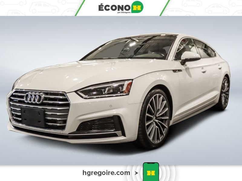 2018 Audi A5 White Saint-Eustache - photo #2