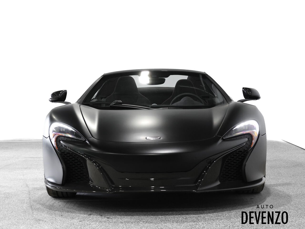 McLaren 650s Spider 3.8L V8 Twin-Turbo 2016 Noir Saint-Eustache - photo #10