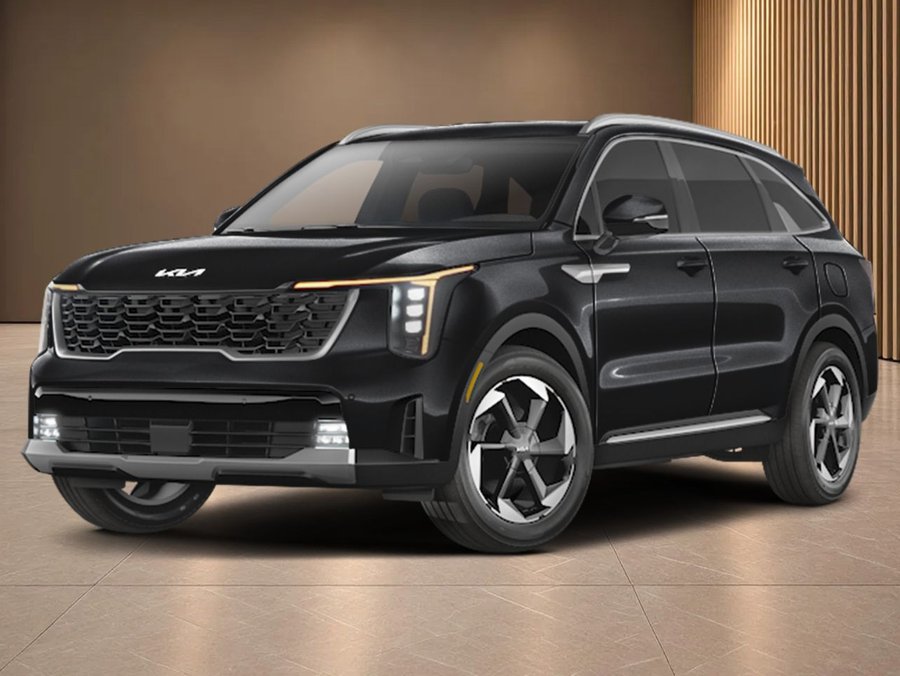Kia Sorento hybride rechargeable LX Traction Intégrale 2026 Noir aurore nacré