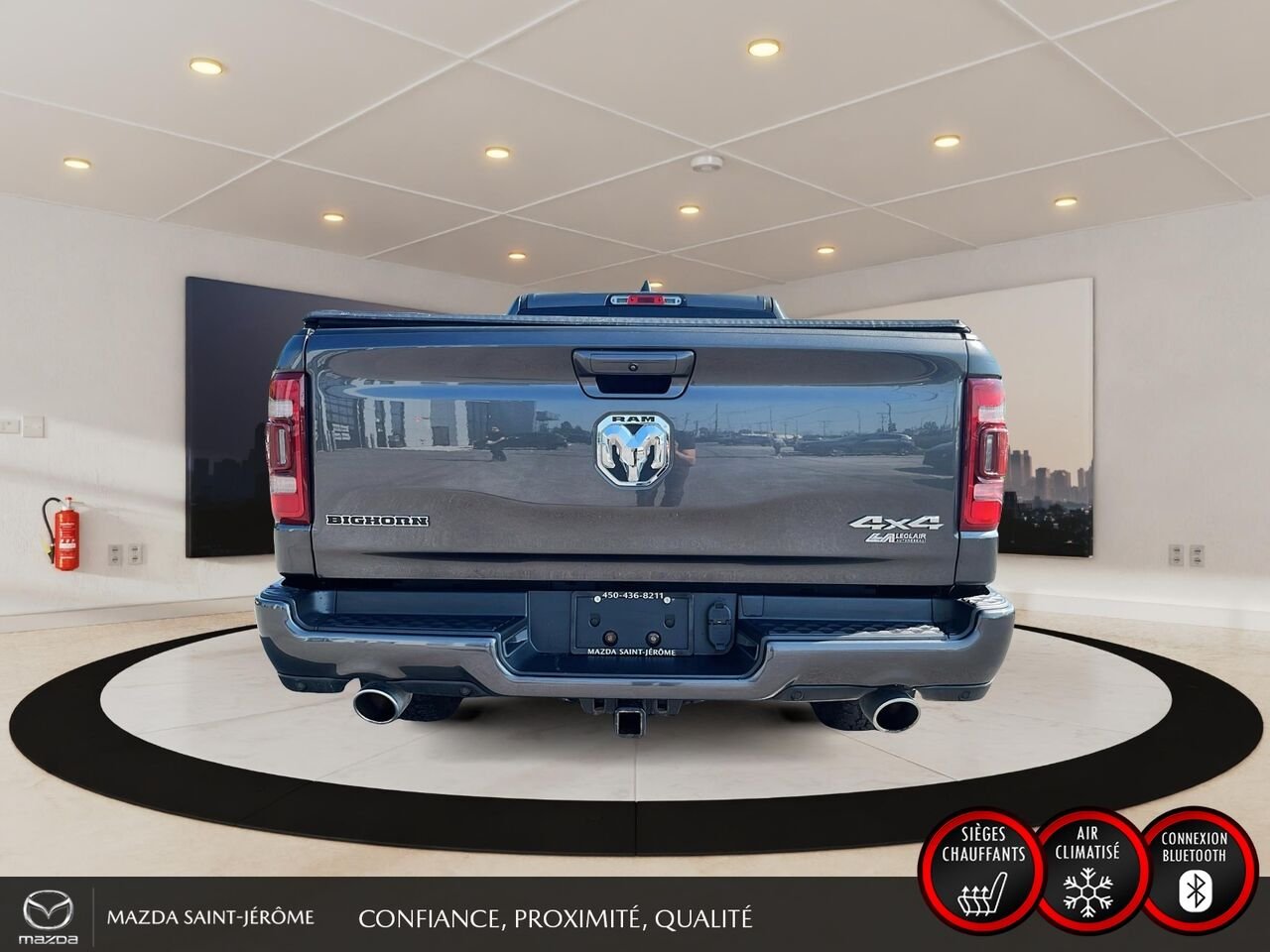 Ram 1500 Big Horn cabine d'équipe 4x4 caisse de 6 pi 4 po 2020 Gris Saint-Jérôme - photo #6