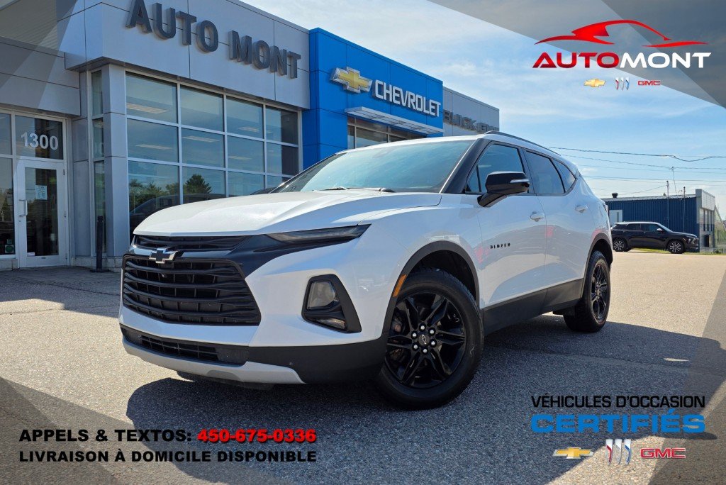 CHEVROLET BLAZER 3LT AWD 2021 Blanc Mont-Laurier - photo #0