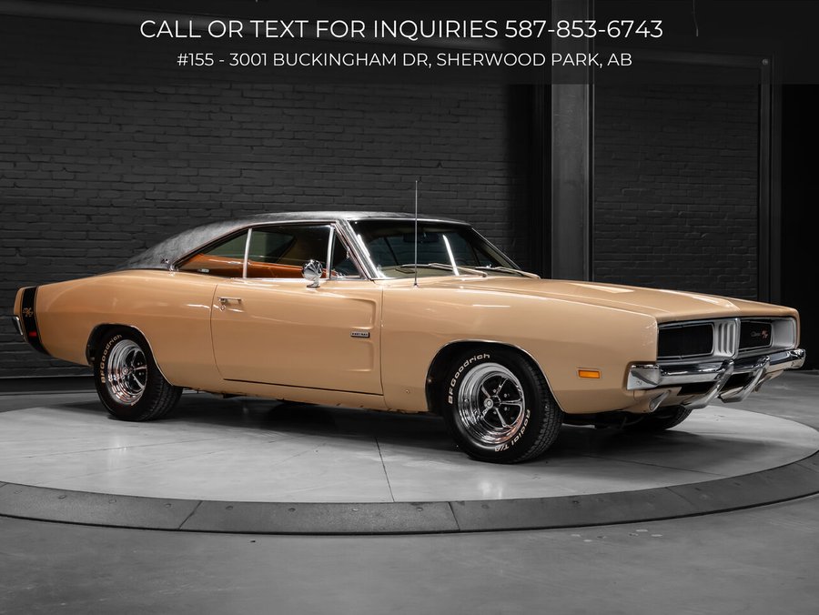 1969 Dodge Charger SE | 426 Hemi V8 | 3 Speed Automatic | Power Brakes | Cragar Wheels