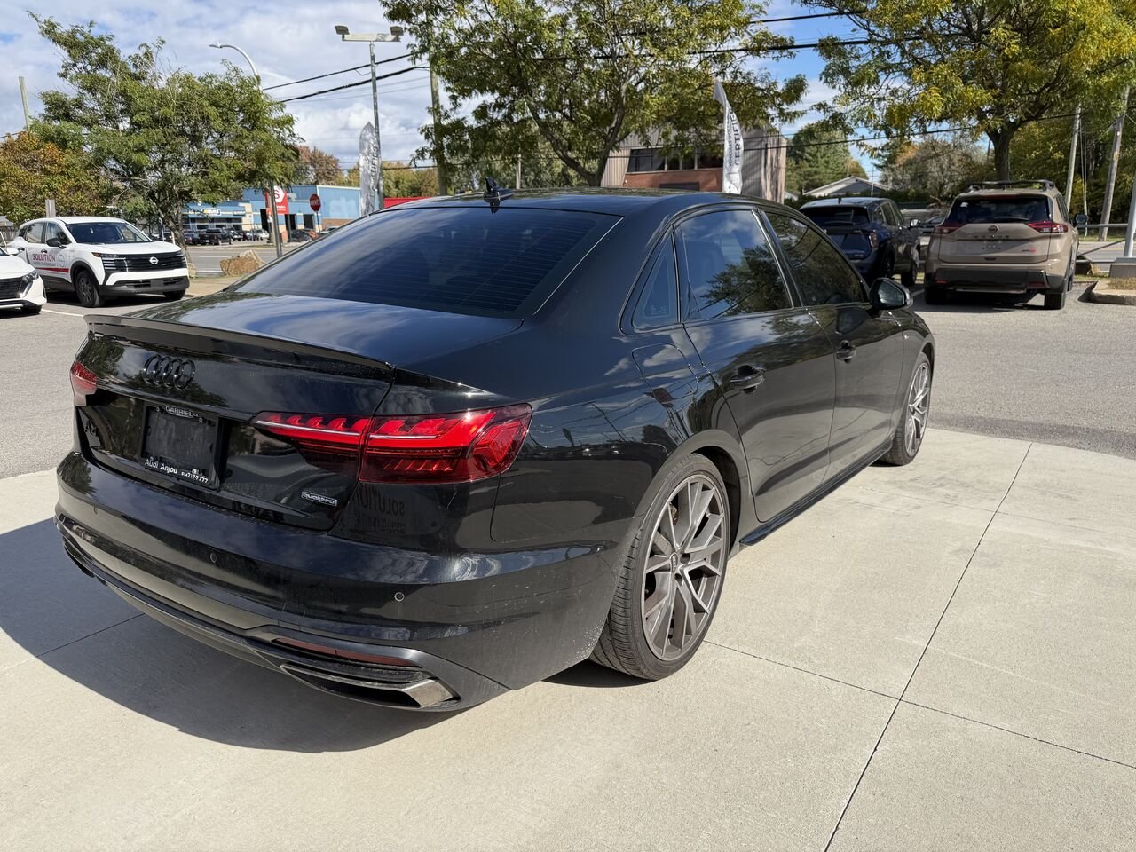 Audi berline A4 Technik 45 TFSI quattro 2023 Noir Châteauguay - photo #6