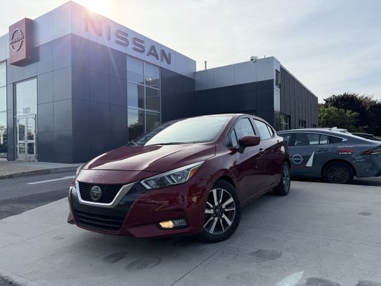 2021 Nissan Versa SV CVT Red