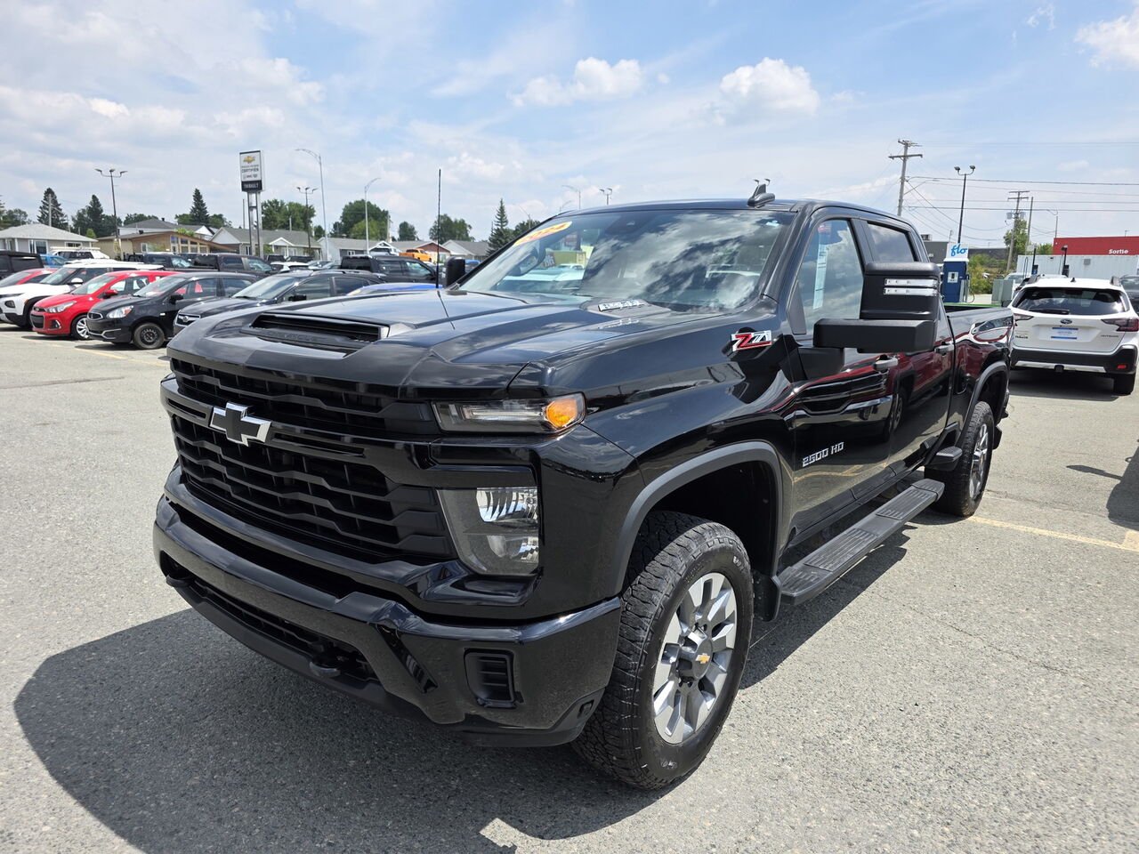 2024 Chevrolet Silverado 2500HD Custom Black Rouyn-Noranda - photo #23