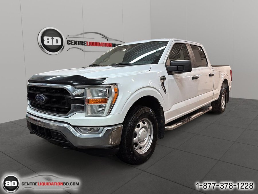 2021 Ford F-150 SUPERCREW XLT 3.5L ECOBOOST BOITE 6.5P White