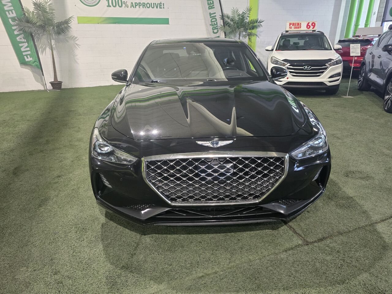 2019 Genesis G70 Black  - photo #8