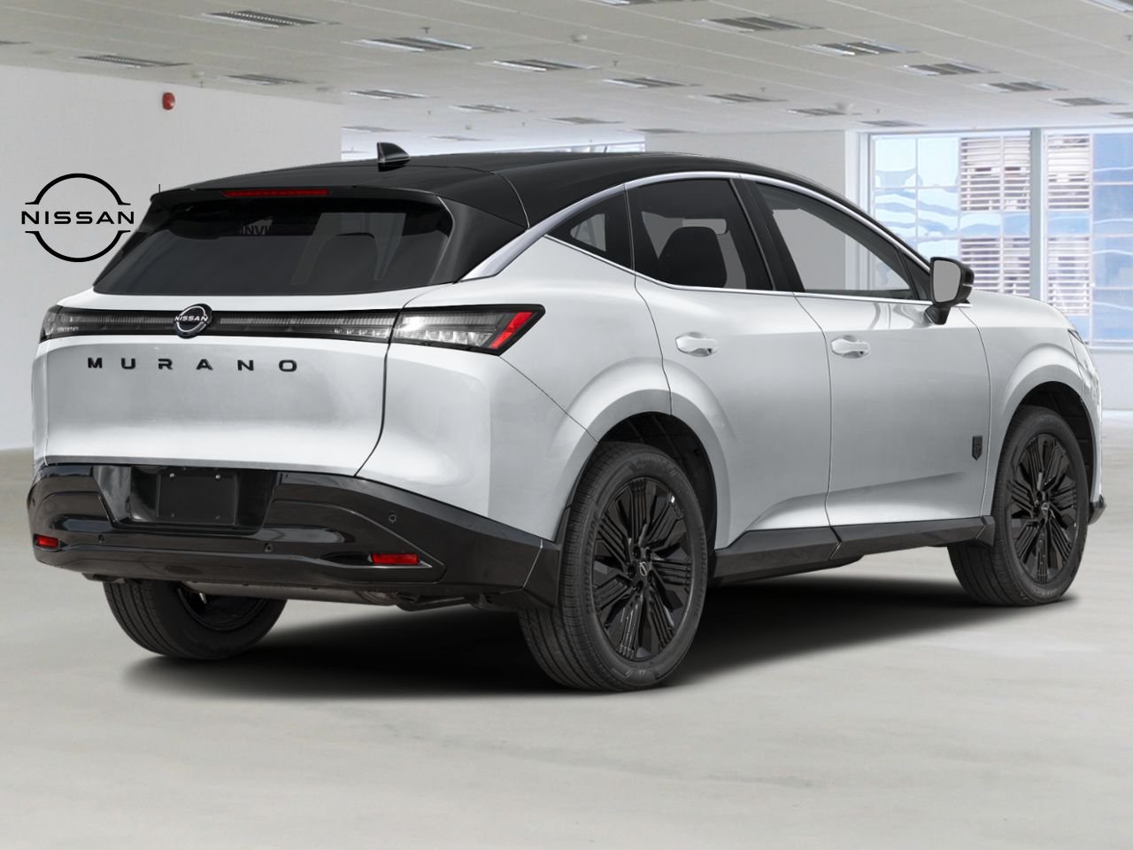 Nissan Murano 2027 Blanc Everest nacré triple couche/Noir intense Blainville - photo #1