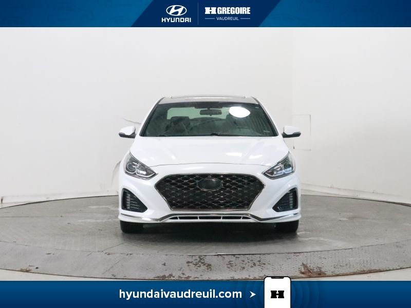 2018 Hyundai Sonata White Saint-Eustache - photo #2
