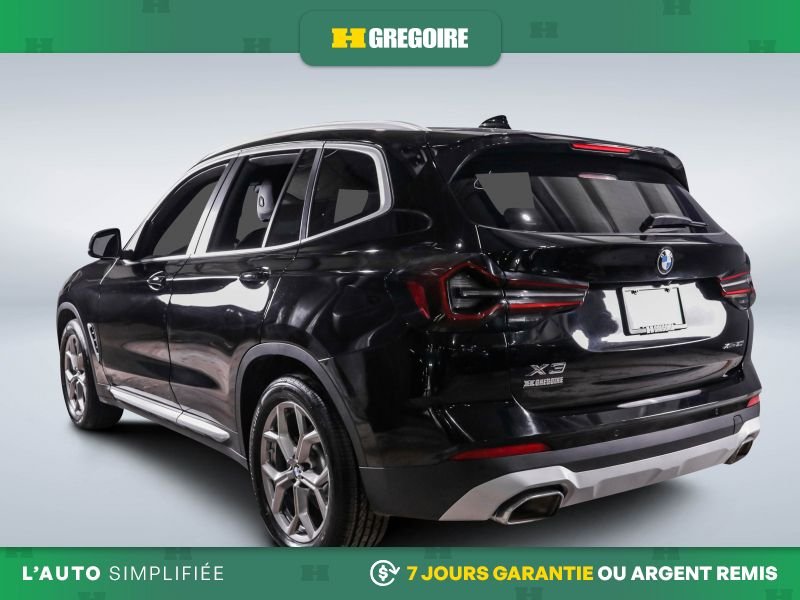 BMW X3 2022 Noir Blainville - photo #4