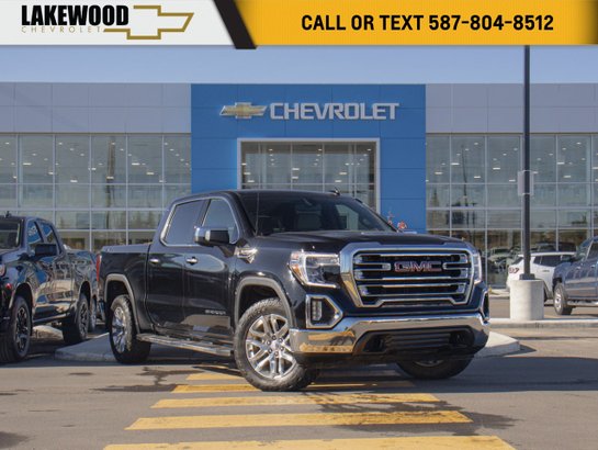 2021 GMC Sierra 1500 SLT Premium 6.2L X31 | Heated & Ventilated Leather Seats Black