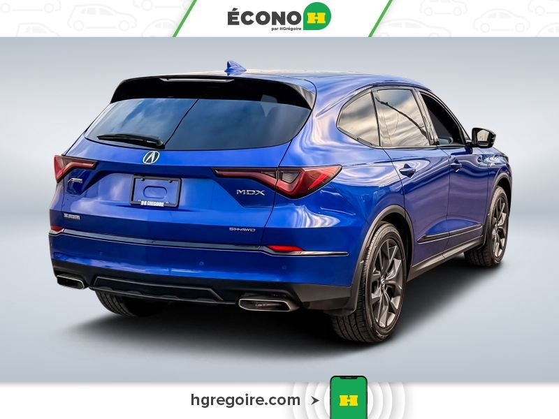 2022 Acura MDX Blue Blainville - photo #7
