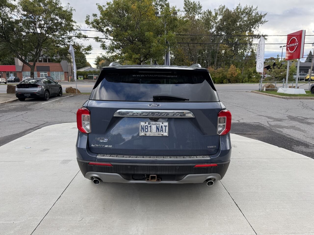 Ford Explorer 4 roues motrices - Limited 2021 Bleu Châteauguay - photo #7