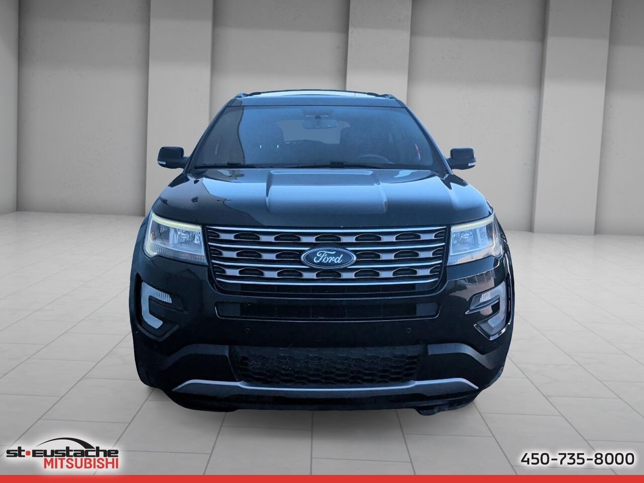 Ford Explorer xlt awd 2017 Noir Saint-Eustache - photo #1