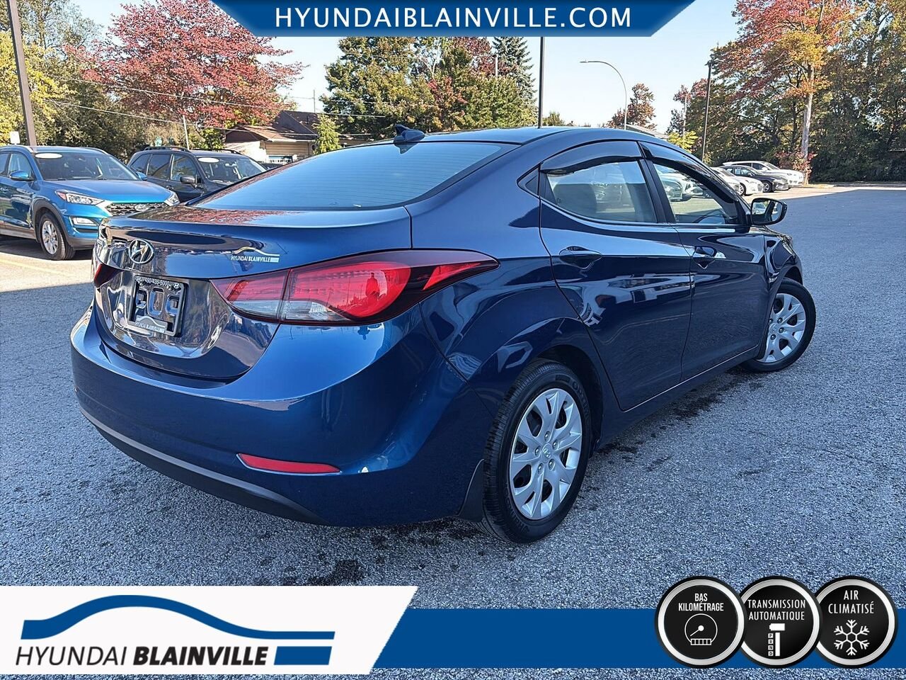Hyundai Elantra 2016 Bleu Blainville - photo #3