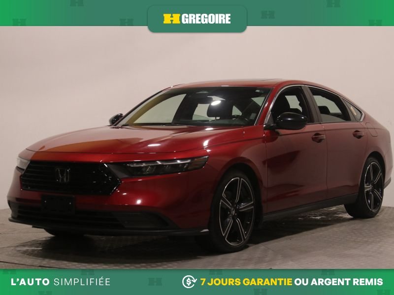 Honda Accord 821487 | Sport AUTO AC TOIT GR ELECT MAGS CAM RECUL BLEUTOO 2023 Rouge Laval - photo #2