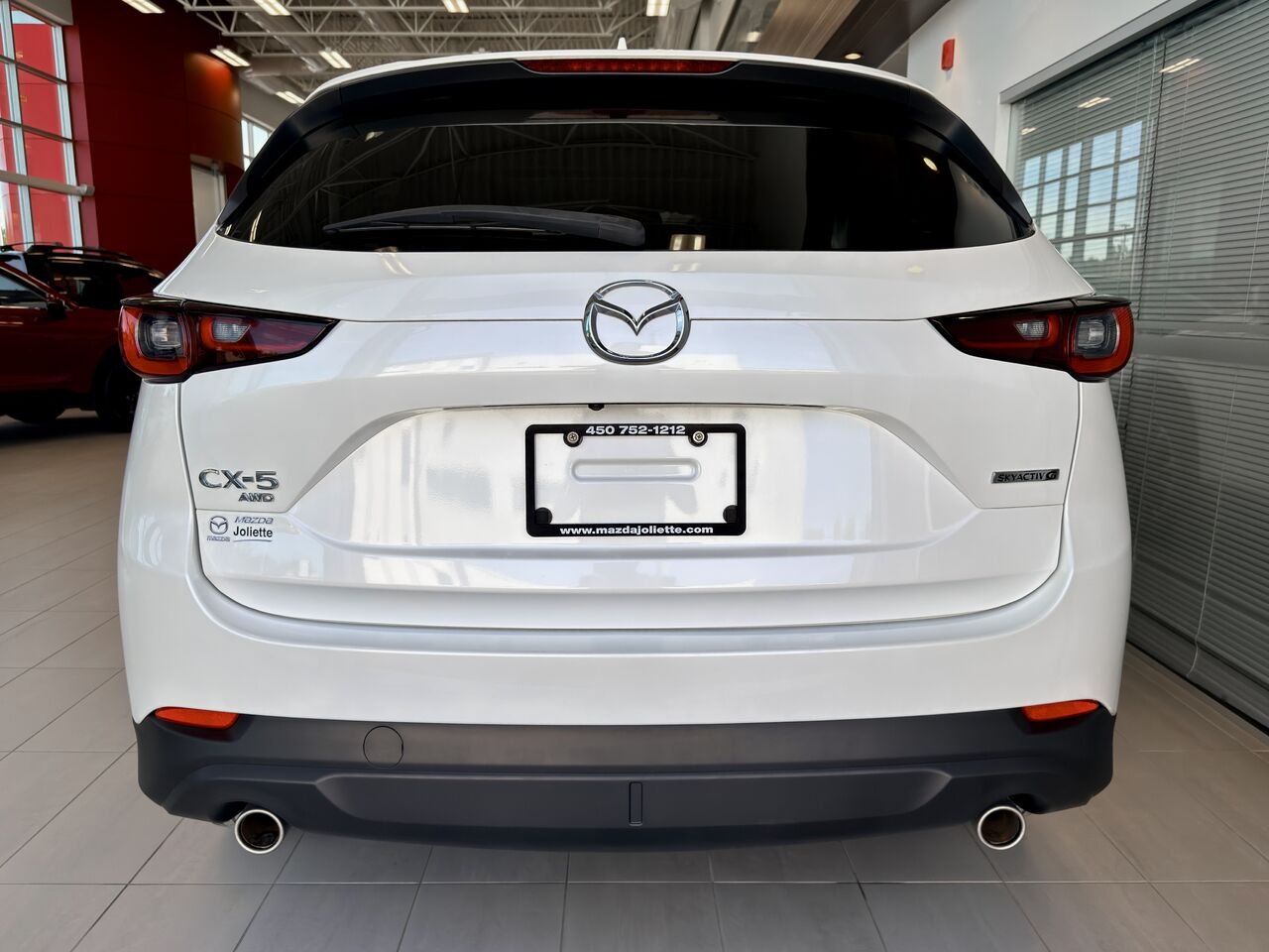 2022 Mazda CX-5 White Notre-Dame-des-Prairies - photo #7