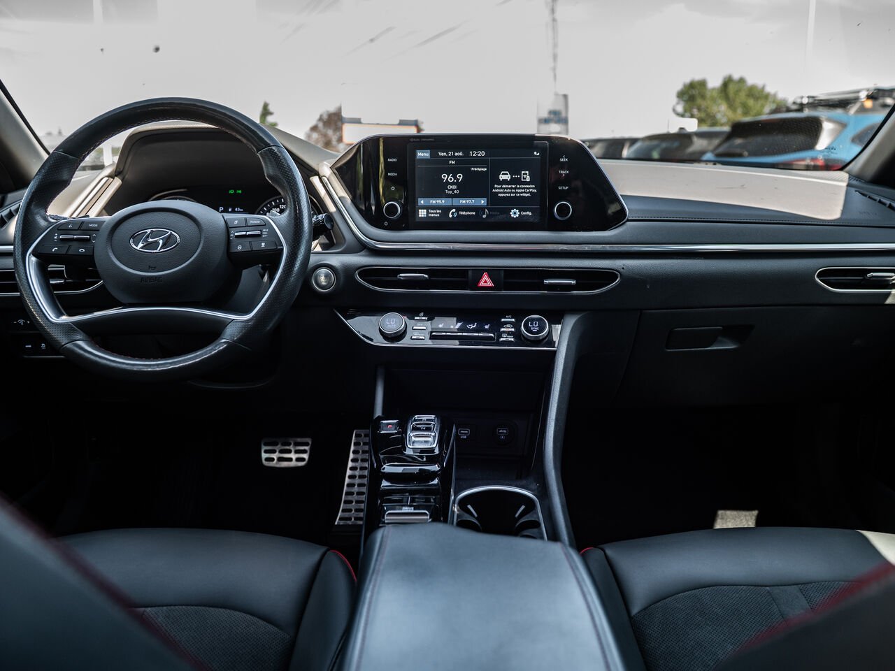 Hyundai Sonata 2022 Blanc Sainte-Julienne - photo #11