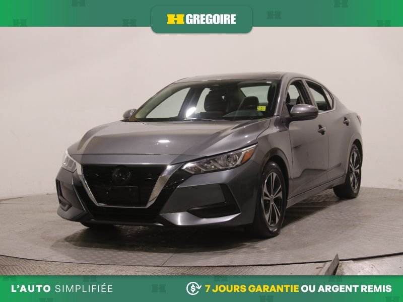 2021 Nissan Sentra SV AUTO A/C TOIT MAGS GR ELECT CAM RECUL BLEUTOOTH Grey