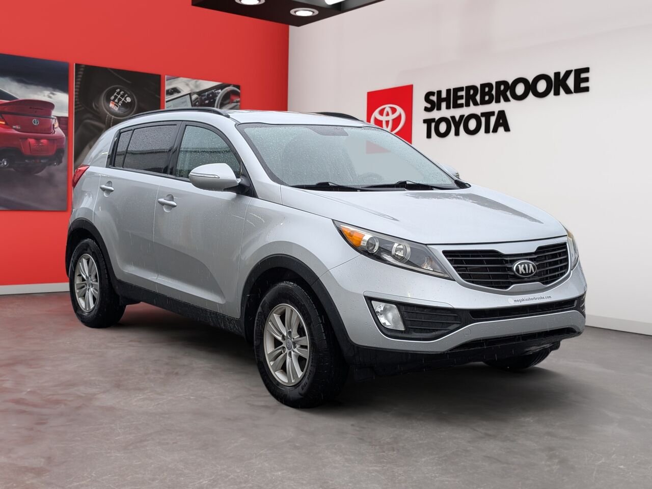 2013 Kia Sportage KNDPB3A29D7353649 Silver Sherbrooke - photo #1