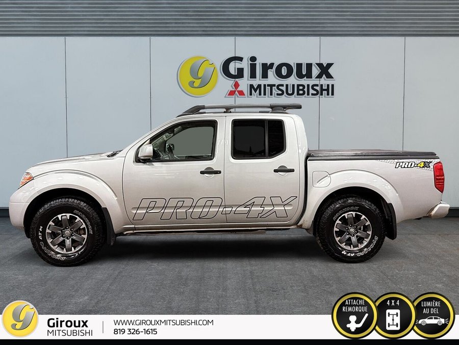 2019 NISSAN FRONTIER PRO-4X cabine double 4x4 caisse standard BA Grey