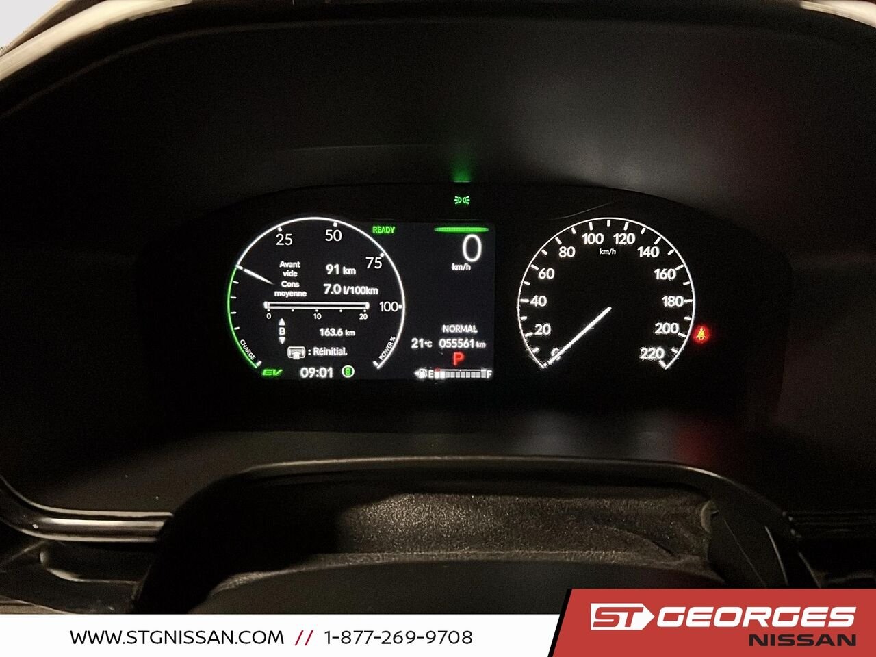 Honda CR-V hybride 2024 Bleu Saint-Georges - photo #12