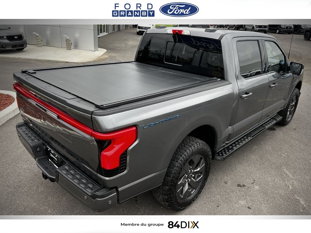 2022 Ford F-150 Lightning Grey Granby - photo #4
