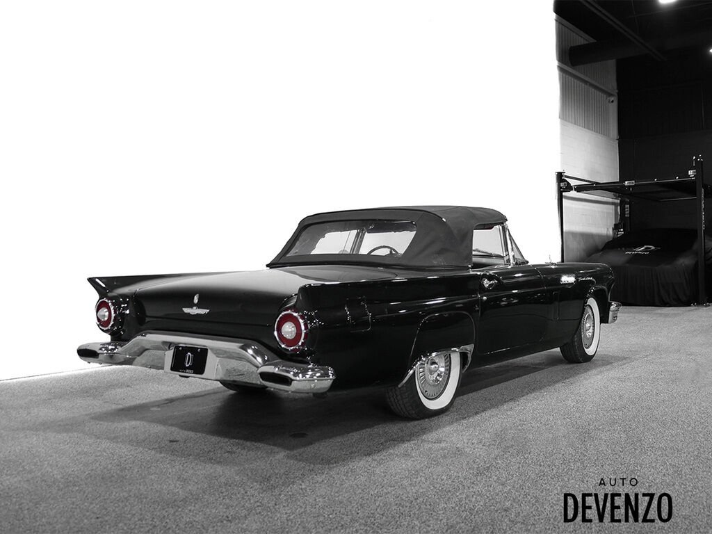 1957 Ford Thunderbird Black Saint-Eustache - photo #3