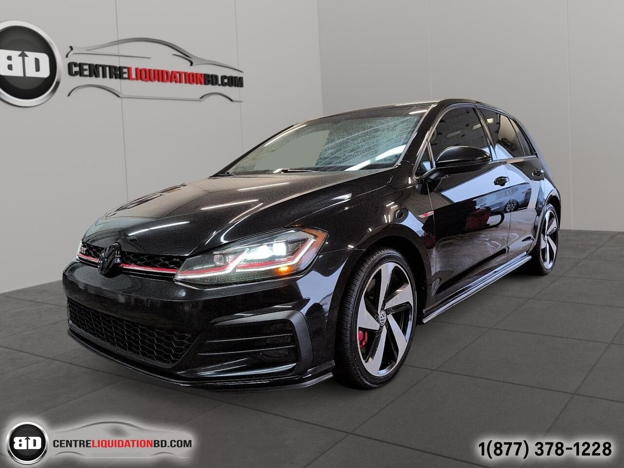 Volkswagen Golf GTI Autobahn transmission automatique | BD0380 2019 Noir Granby - photo #0