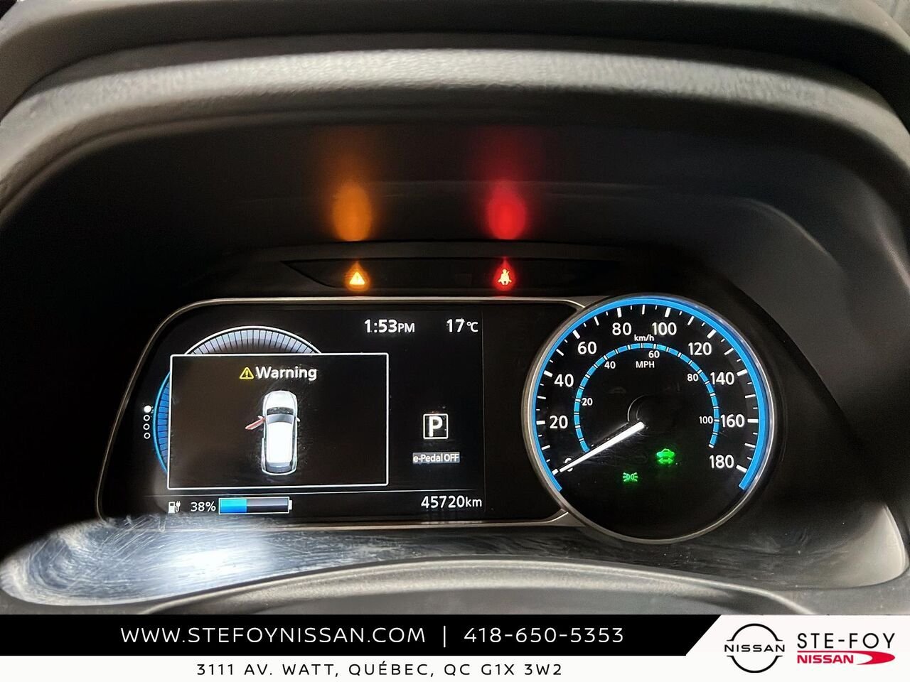 Nissan LEAF SV 2022 Gris Ste-Foy - photo #12