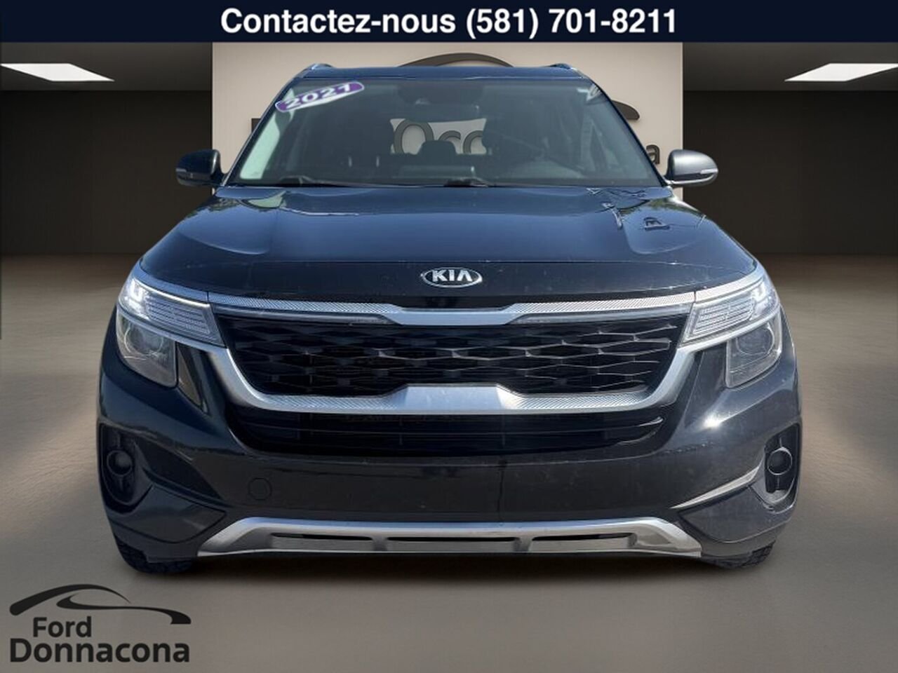 2021 Kia Seltos Black  - photo #1