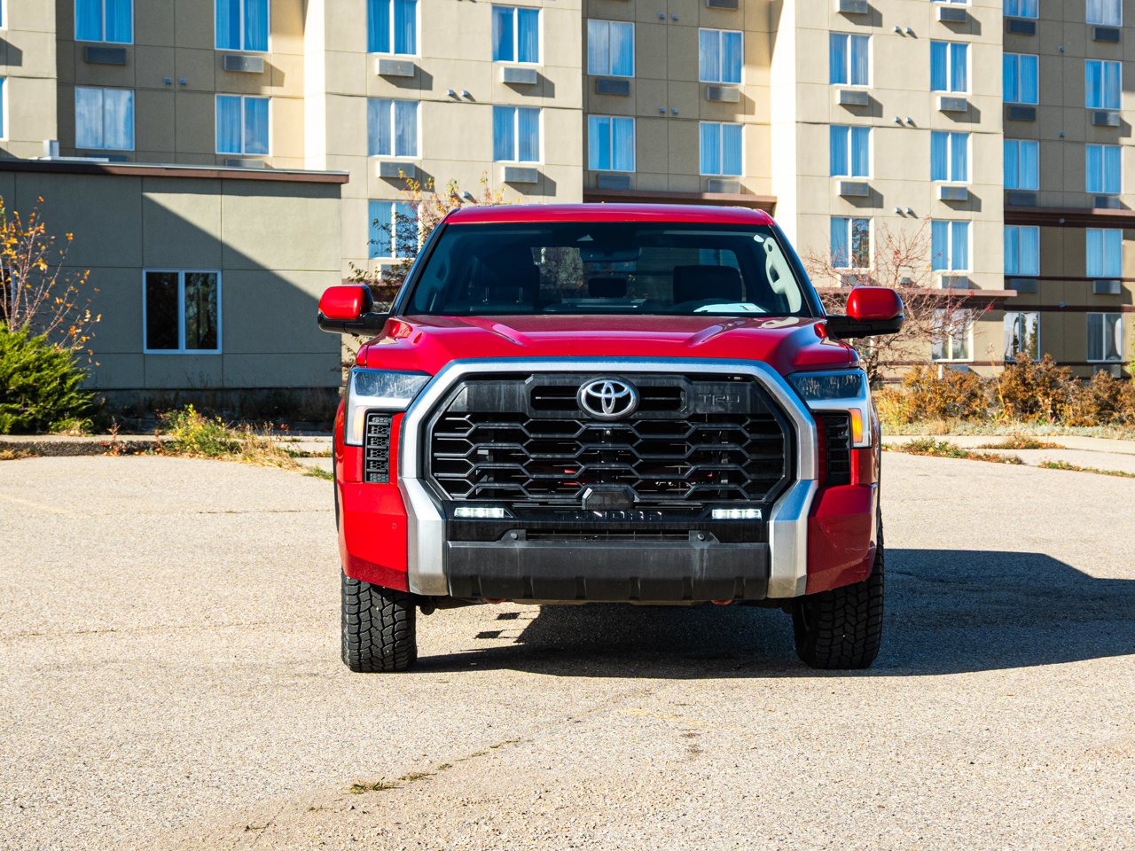 2022 Toyota Tundra 4x4 Crewmax Limited Long Bed Red Sherwood Park - photo #2