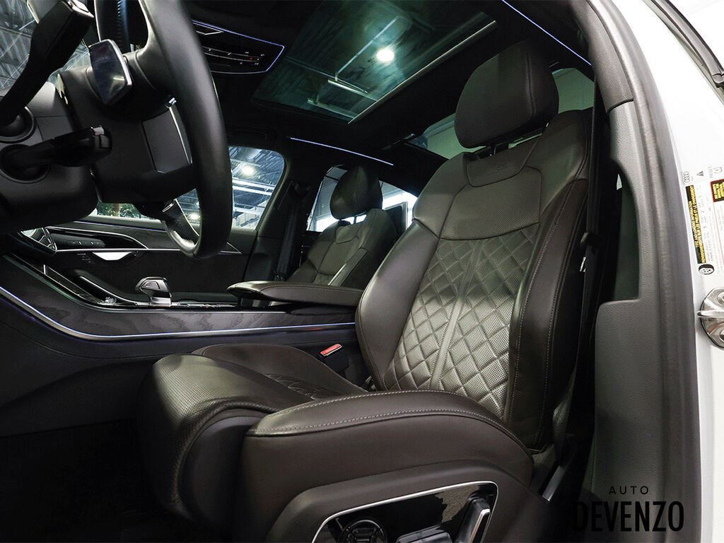 Audi A8 L 2019 Blanc Saint-Eustache - photo #19