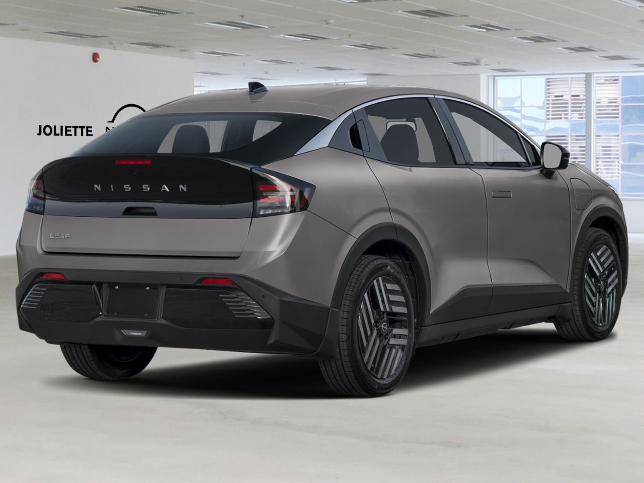 2026 NISSAN LEAF Gun Metallic Joliette - photo #2