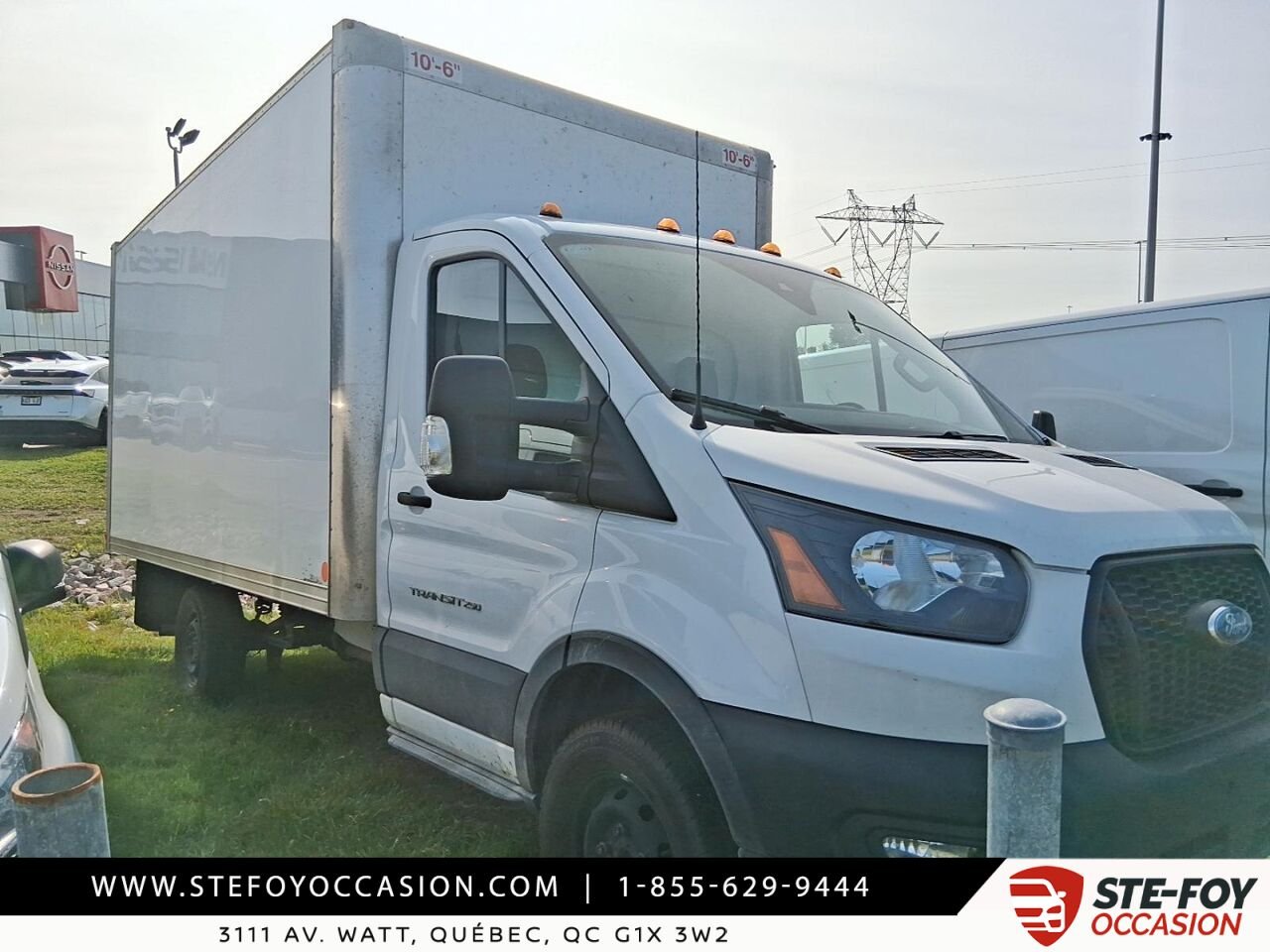 Ford Transit fourgon tronqué 2024 Blanc Québec - photo #0