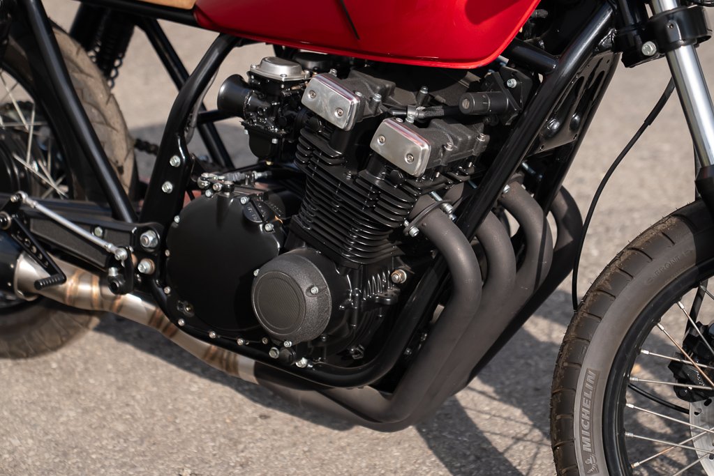 1982 Suzuki GS 750 Red Montreal - photo #9