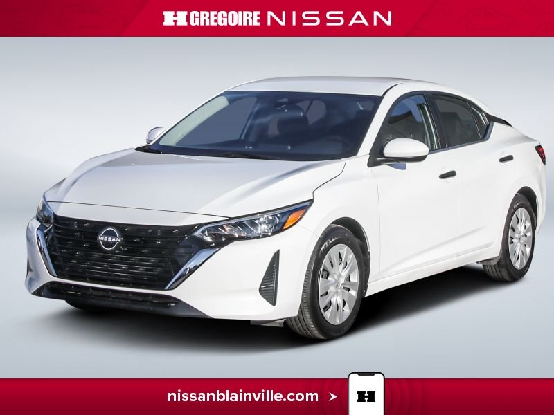 Nissan Sentra S Plus ÉCONOMIQUE 1 PROPRIO À PARTIR DE 2,99% 2024 Blanc