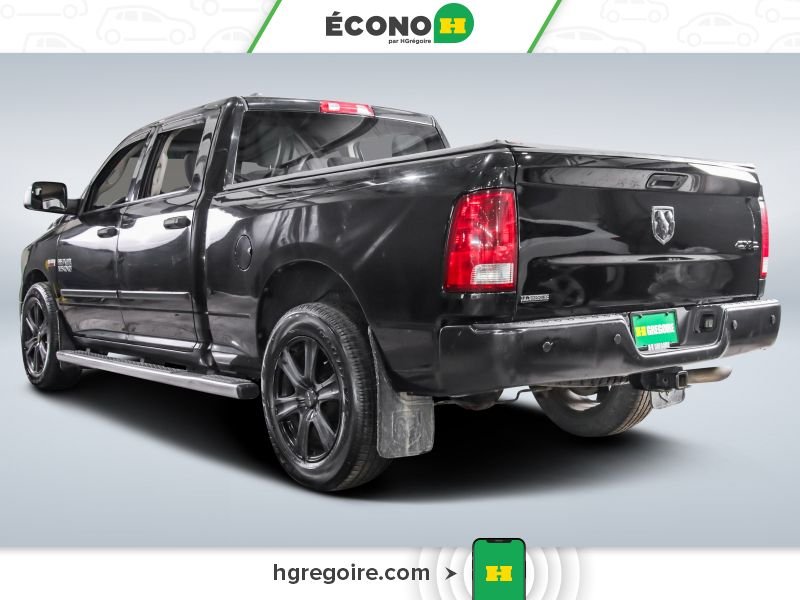 2015 Dodge Ram ST V8 5.7 4WD A/C GR ELECT MAGS Black