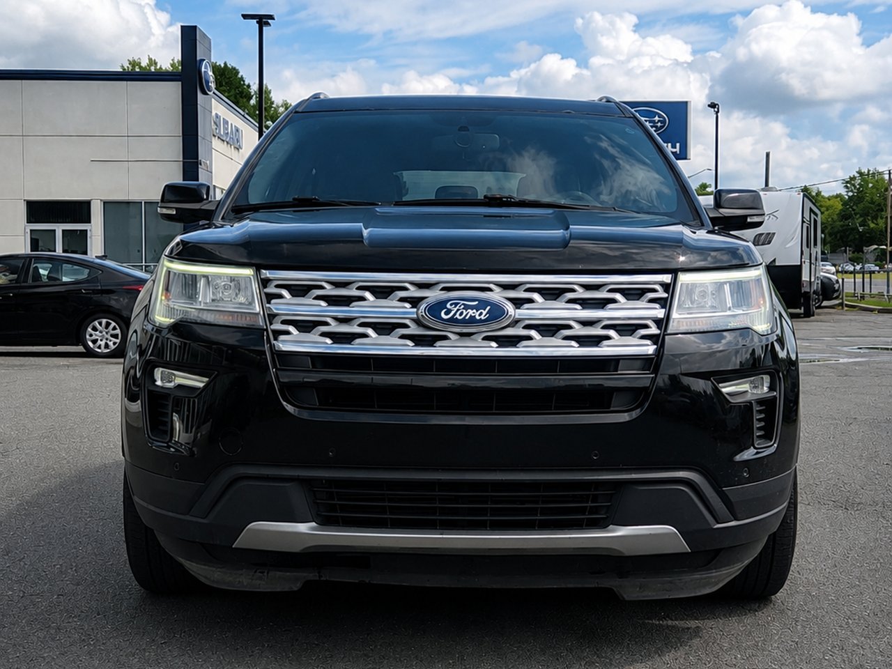 Ford Explorer XLT AWD 2018 Noir Granby - photo #9