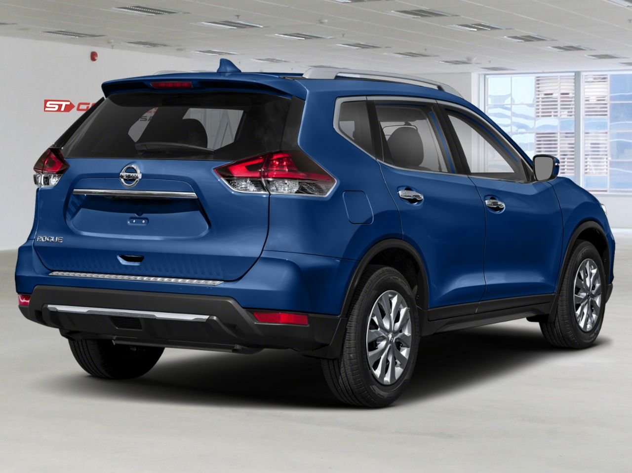 Nissan Rogue 2017 Bleu Saint-Georges - photo #1