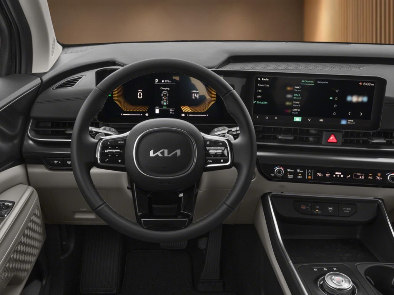 Kia Carnival hybride 2027 Noir aurore nacré Blainville - photo #3