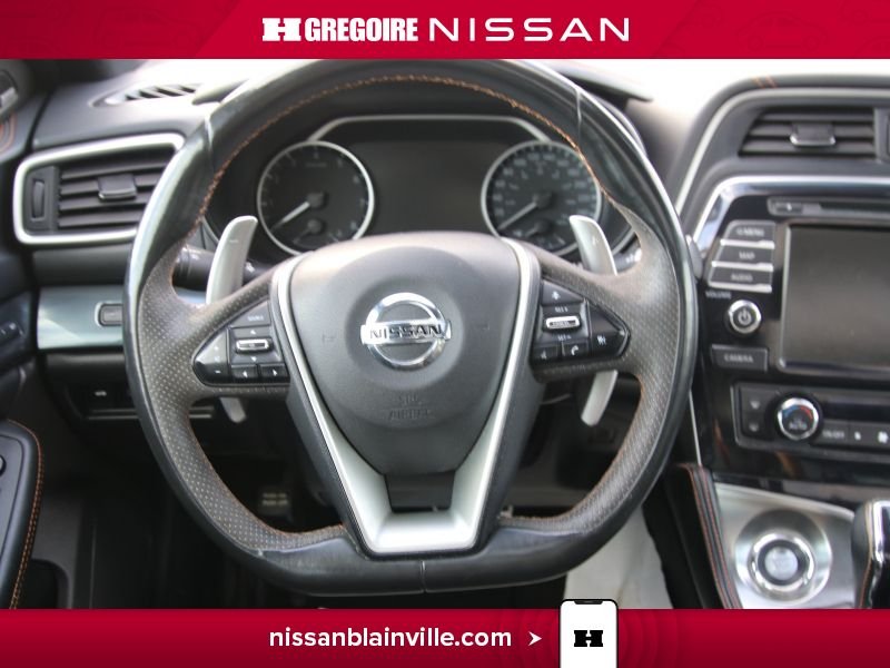 Nissan Maxima BI6232 | SR**cuir bose v6 performant 2021 Blanc Laval - photo #14