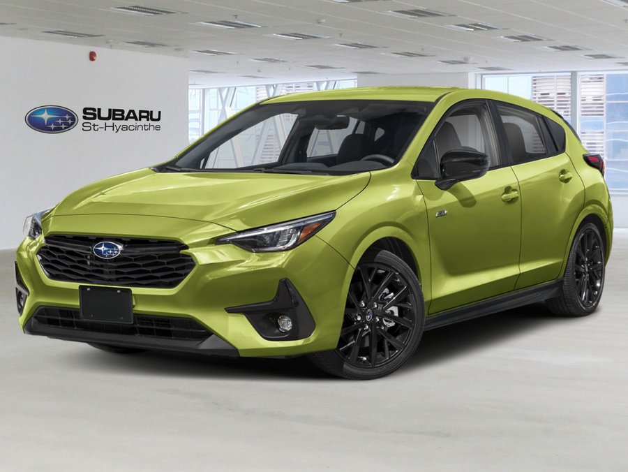 2026 Subaru Impreza RS AWD Citrus Yellow Pearl