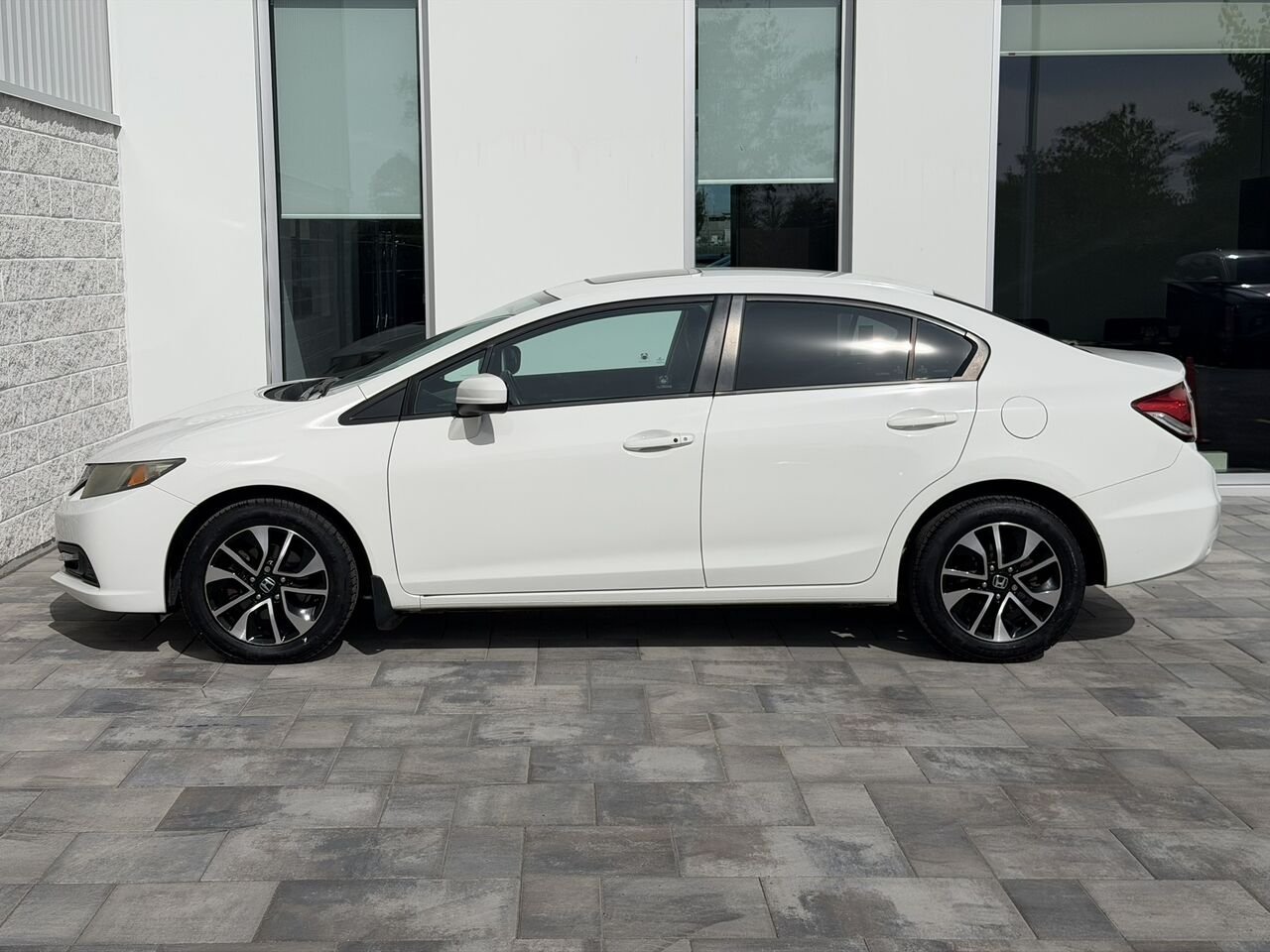 2015 Honda Civic Berline EX AUTOMATIQUE White Laval - photo #9
