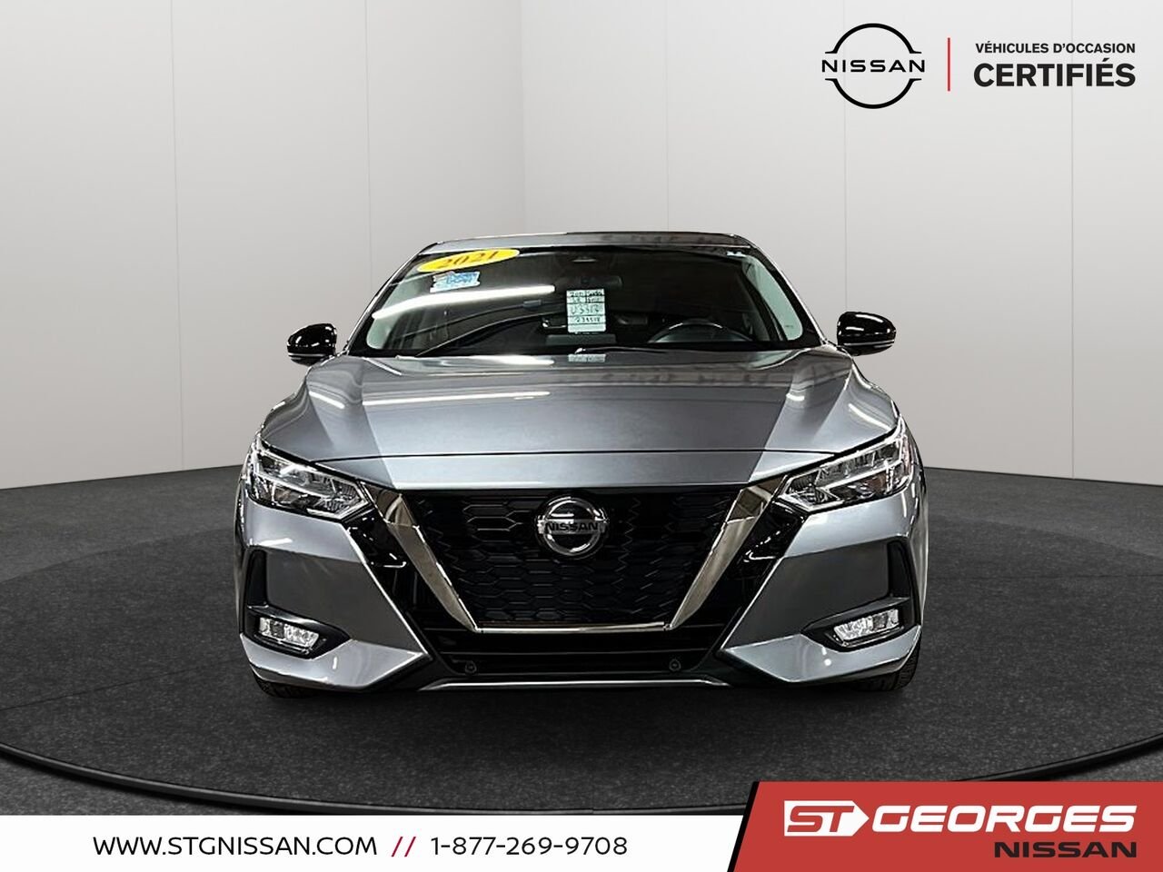 Nissan Sentra 2021 Gris Saint-Georges - photo #1