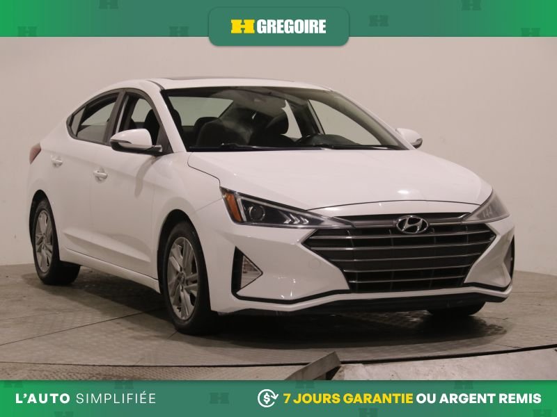 Hyundai Elantra 2020 2020 Blanc