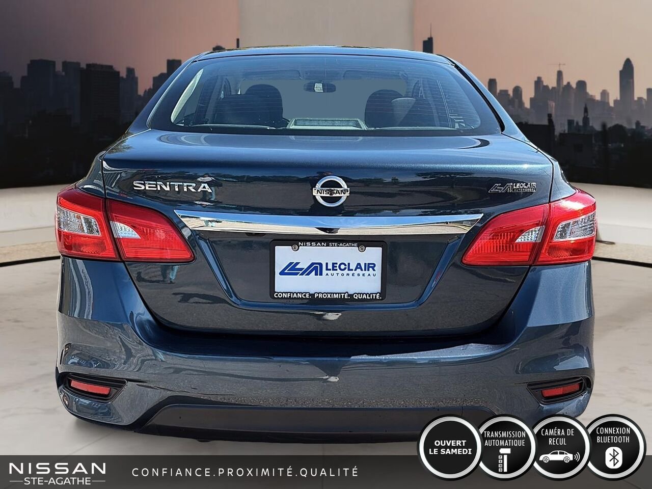 2018 Nissan Sentra Blue Ste-Agathe des Monts - photo #3