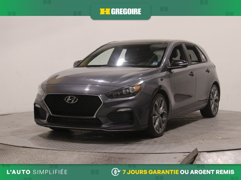 Hyundai Elantra N Line AUTO A/C CUIR TOIT MAGS CAM RECUL BLEUTOOTH 2020 Gris